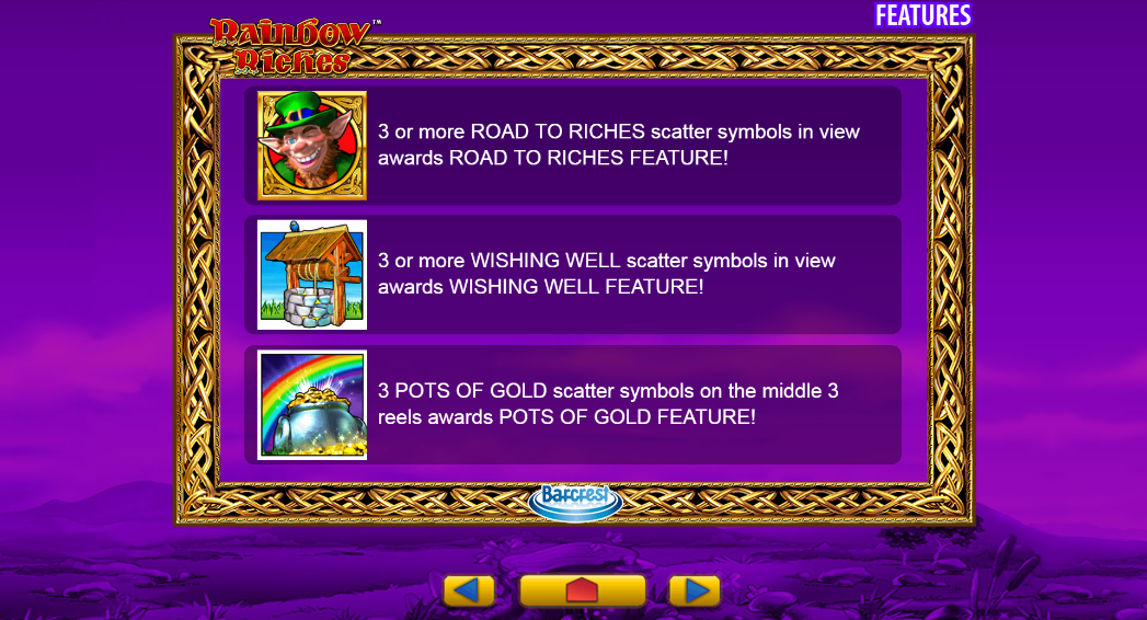 Bonus features explanation