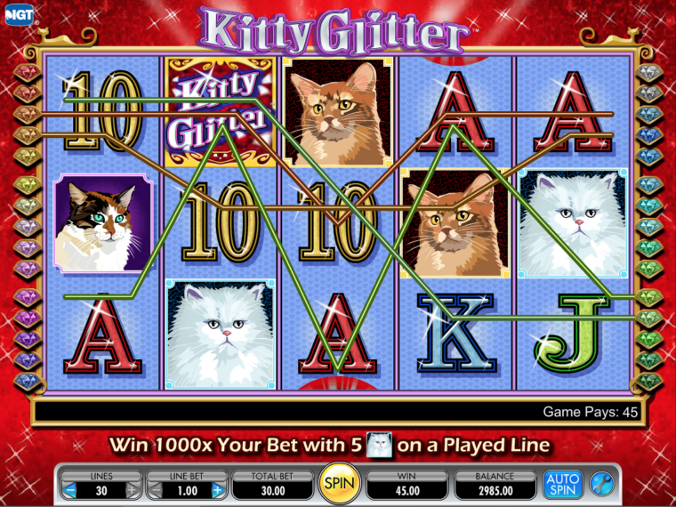 Kitty Glitter win