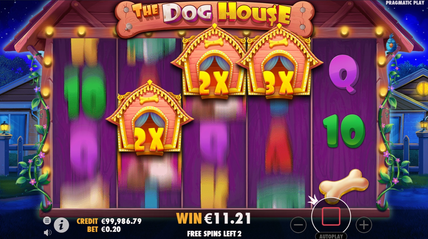 Wild symbols are Sticky in the Free Spins feature